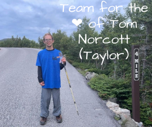 Team for the love of tom Norcott